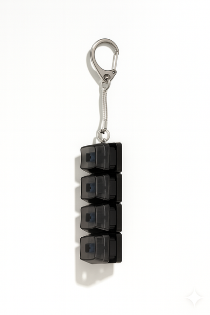 Stress Relief Keyboard Keychain